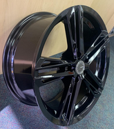 18" Velsen Wheel 563-M 🌟 18X8 +38 5X114.3 🌟 C.B-73.1 Gloss Black Rim